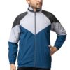 Ekom Men Colorblock Zipper Casual Jacket