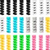 Sounce 25 Pcs Spiral Cable Protectors & Wire Protectors Spring Wire for All Wired Accessories for USB Charger, Data Cable, Headphones, MacBook, Laptop, Elastic Cord Saver (Multi-Color)