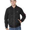 NUEVOSPORTA Men's Winter Solid Windcheater jacket | Full Sleeve Stand Collar Men's Jacket