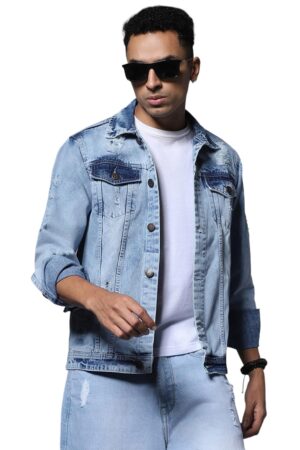 HIGH STAR Men Denim Jackets