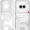 Mr. Case Soft Transparent Hybrid Slim Fit Frosted Matte Silicone TPU Back Cover for Nothing Phone 2A -Transparent