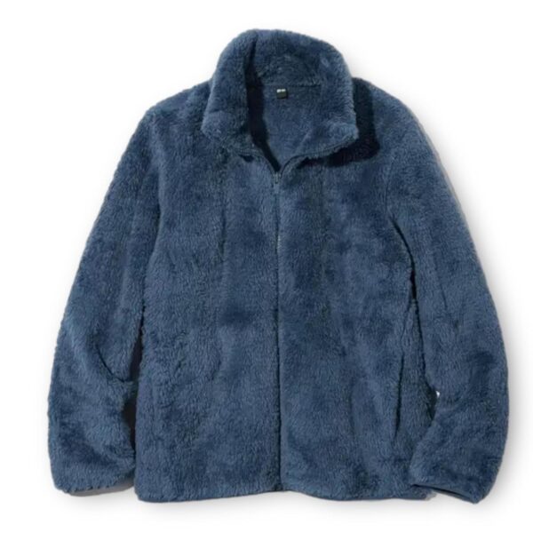 Alan Jones Clothing Boy's Polyester Fluffy Yarn Fleece Full-Zip Standard Length Jacket