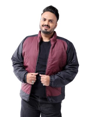 Hardsoda Men Plus Size Colourblocked Puffer Jacket