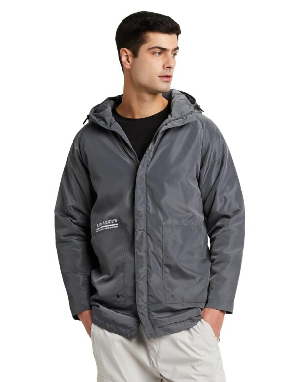 Amazon Brand - INKAST Men's Polyester Mid Weight Standard Length Parka Quilted Jacket