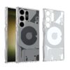 Hello Zone Samsung Galaxy S23 Ultra Designer Matte Finish Soft Transparent Back Cover Back Case Cover