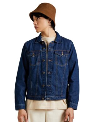 Amazon Brand - INKAST Men's Cotton Blend Standard Length Trucker Jacket