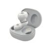 Portronics Harmonics Twins S3 Smart TWS Bluetooth 5.2 Earbuds with 20 Hrs Playtime, 8mm Drivers, Type C Charging, IPX4 Water Resistant, Low Latency, Lightweight Design(White)