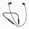 GOVO Gokixx 900 Bluetooth Wireless Neckband Earphones with Mic,12H Playtime,12Mm Drivers,Ipx5,TPE C Charging,Integrated Controls&Lightweight Design (Platinum Black),in-Ear