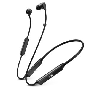 boAt Rockerz 150 Pro Bluetooth Neckband Earphones w/ 150hrs Playback, Dual EQ Modes, Crystal Bionic Sound by HiFi DSP 5, AI-ENx™ Technology, Dual Pairing,Beast™ Mode,ASAP™ Charge(Black)