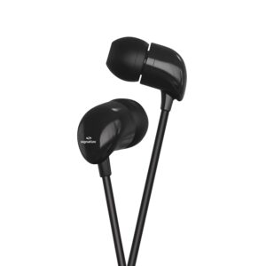 SIGNATIZE Wired in Ear Earphones, Powerful bass and Clear Sound, Black
