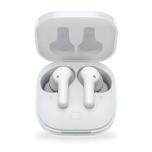 QCY T13 |True Wireless in Ear Earbuds| 4-Mic Design + ENC| Playback: Up to 40hr case | IPX5 Rating |Quick Charge: 5min for 1hr Playback with Type C | Voice Assistant | Touch Control