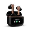 ACwO Dwots Touch TWS in Ear Earbuds | Hd Touch Display | 32Db ANC | Transparency Mode | 50 Hrs Playtime | Ai-Enc Quad Mics | Find My Earphones | Bluetooth 5.4 | 4 Eq Modes | Golden Black