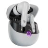CrossBeats Sonic 3 TWS in Ear ANC Ear Buds | 30dB Hybrid | 360° Spatial Audio | 100hr Playtime Bluetooth Earphones | Truly Wireless Gaming Buds | 3D Sound | 40ms Low Latency | Dual EQ Modes (White)