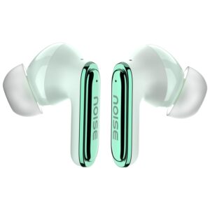 Noise Newly Launched Buds Connect 2 in-Ear Truly Wireless Earbuds with 50H of Playtime, Quad Mic with ENC, in-Ear Detection, Dual Device Pairing, Instacharge(10 min=120 min), BT v5.3(Mint Green)