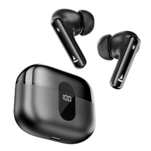 boAt Airdopes 121 Pro Plus Truly Wireless in Ear Ear Buds w/ 100 HRS Playtime, 4 Mics w/ENx™, 50ms Low-Latency Beast™ Mode, ASAP™ Charge, IWP™ Tech, BT v5.3 & IPX5 Earbuds TWS (Black)