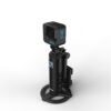 SIGNI FOLLO AI Face Recognition Tracker 360 Degree Rotation, Adjustable Height, Fill Light, Smart Tracking, Start/Stop Gestures for Mobile Phone & Gopro Compatible with SIGNIPOD Tripod