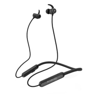 Probuds N41 Wireless Bluetooth Neckband (with Mic) | 35+ hrs Playtime | ENC | 12 hrs Fast Charge in 10 mins | Water Resistant (IPX6) | BT V5.3 | 50ms Low Latency | Dual Device Pairing (Panther Black)
