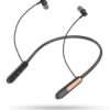 JGD Boom J6 Bluetooth Earphones with 13mm Drivers, Rich Music Experience, 25 Hours Playtime, Type C Fast Charging, Neckband Earphones with Magnetic earpiece,Voice Assistant and Mic (Gold)