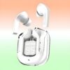 packsee UltraPods Pro max True Wireless Bluetooth Headset, Touch Control, Type C Port, Immersive Sound Experience - - Pack of 1 (White)
