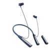 LANDMARK LM BH153 Wireless Bluetooth Neckband with 10Mins Charge = 10Hrs Playtime, Powerful Bass Sound, Additional Battery, Magnetic On/Off & Call Vibration, Voice Assistant Earphones with Mic (Blue)